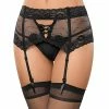 Escante Lace Garterbelt With Boning Lingerie