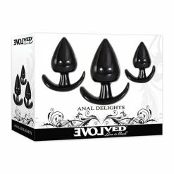 Evolved Novelties Evolved Anal Delights - Black Anal Toys