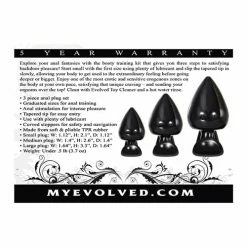 Evolved Novelties Evolved Anal Delights - Black Anal Toys