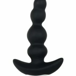 Evolved Novelties Evolved Bump N' Groove Vibrating Butt Plug - Black Anal Toys