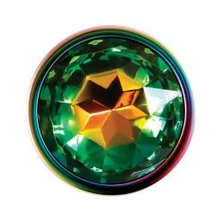 Evolved Novelties Anal Toys Evolved Rainbow Metal Plug