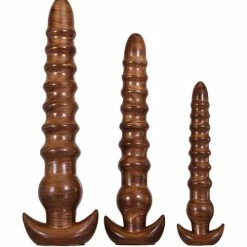 Evolved Novelties Evolved Twisted Love 3 Piece Plug Set - Gold