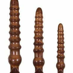 Evolved Novelties Evolved Twisted Love 3 Piece Plug Set - Gold