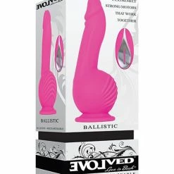 Evolved Novelties Evolved Ballistic Dildo - Pink