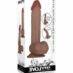Evolved Novelties Evolved Flexskin Poseable Dildo 7.75