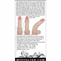 Evolved Novelties Evolved Flexskin Poseable Dildo 9