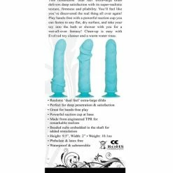 Evolved Novelties Evolved Love Large Dildo - Blue