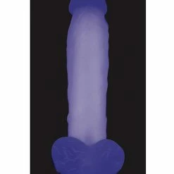 Evolved Novelties Dildos Evolved Luminous Dildo Non Vibrating - Purple