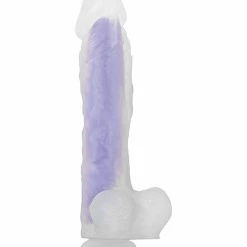 Evolved Novelties Evolved Luminous Dildo Stud Non Vibrating - Purple Dildos