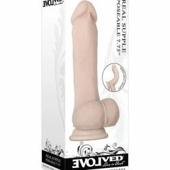 Evolved Novelties Evolved Real Supple Poseable 7.75 " Dildos