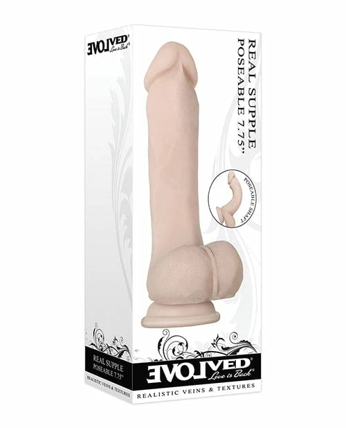 Evolved Novelties Evolved Real Supple Poseable 7.75 " Dildos