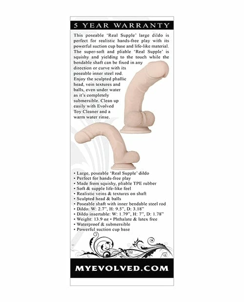 Evolved Novelties Evolved Real Supple Poseable 9.5"