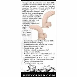 Evolved Novelties Evolved Real Supple Poseable Girthy