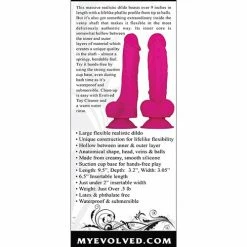 Evolved Novelties Dildos Evolved The Dahlia - Pink
