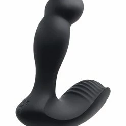 Adam & Eve Adam's Come Hither Prostate Massager W-remote - Black Anal Toys
