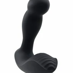 Adam & Eve Adam's Come Hither Prostate Massager W-remote - Black Anal Toys