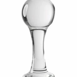 Anal Toys Gender X The Baller Glass Plug - Clear