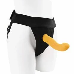 Gender X Sweet Embrace Dual Motor Strap On Vibe W-harness - Yellow