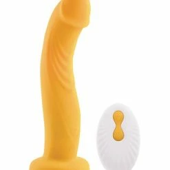 Gender X Sweet Embrace Dual Motor Strap On Vibe W-harness - Yellow