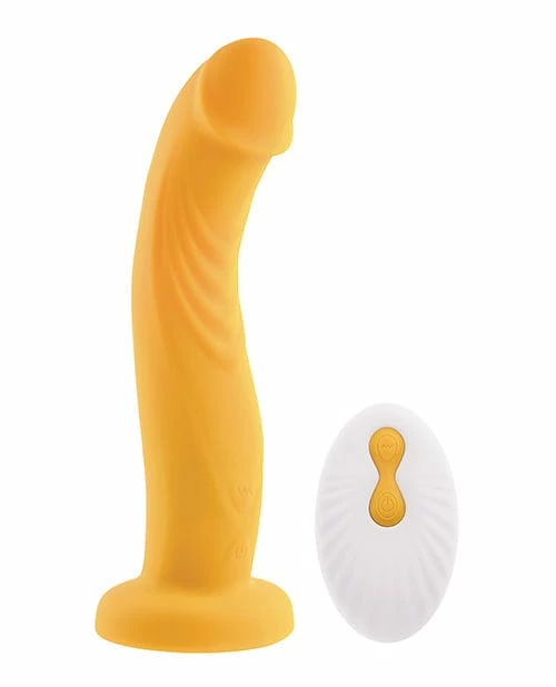 Gender X Sweet Embrace Dual Motor Strap On Vibe W-harness - Yellow