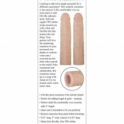 Adam & Eve Adam's 3" Realistic Extension - Flesh