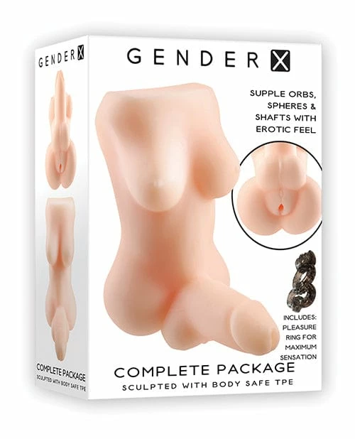 Penis Toys Gender X Complete Package Multi Function Stroker