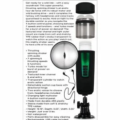 Gender X Message In A Bottle - Black Penis Toys