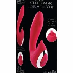 Adam & Eve Eve's Clit Loving Thumper Vibe - Red