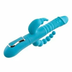 Vibrators Adam & Eve Eve's Posh Thrusting Warming Rabbit - Purple