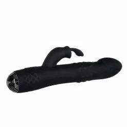 Evolved Novelties Evolved Bodacious Bunny Rotating Rabbit - Black