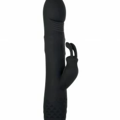 Evolved Novelties Evolved Bodacious Bunny Rotating Rabbit - Black