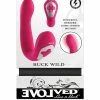Evolved Novelties Vibrators Evolved Buck Wild Come Hither Dual End Massager - Pink