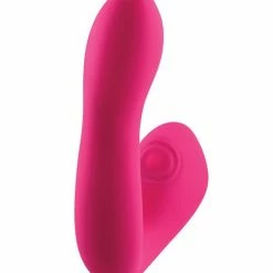 Evolved Novelties Vibrators Evolved Buck Wild Come Hither Dual End Massager - Pink