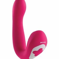 Evolved Novelties Vibrators Evolved Buck Wild Come Hither Dual End Massager - Pink