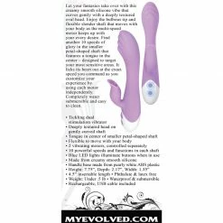 Evolved Novelties Evolved Pleasing Petal Vibe - Pink