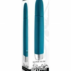 Evolved Novelties Evolved Super Slim Wand - Teal