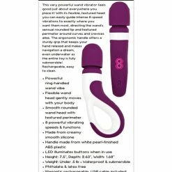 Gender X Handle It Wand - Purple-white Vibrators