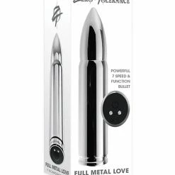 Zero Tolerance Full Metal Love Bullet - Chrome Vibrators