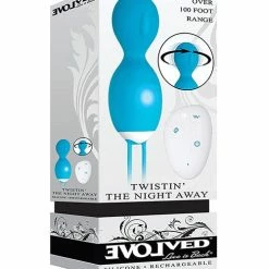 Evolved Novelties Sexual Enhancers For Couples Evolved Twistin The Night Away Kegel Rechargeable - Blue