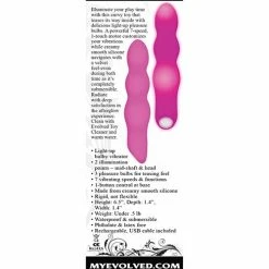Evolved Novelties Evolved Afterglow Light Up Vibrator - Pink Vibrators