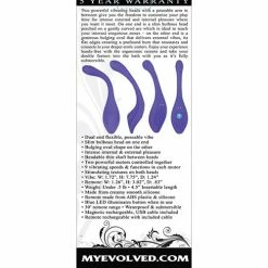 Evolved Novelties Vibrators Evolved Anywhere Vibe - Blue