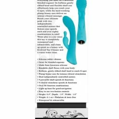 Evolved Novelties Evolved Aqua Bunny - Aqua Vibrators