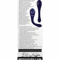 Evolved Novelties Evolved Bendable Sucker - Purple Vibrators