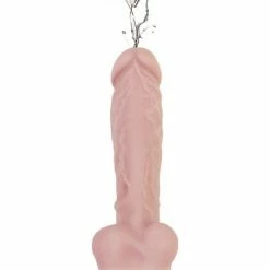 Evolved Novelties Evolved Big Shot Vibrating & Squirting Dong - Flesh Vibrators