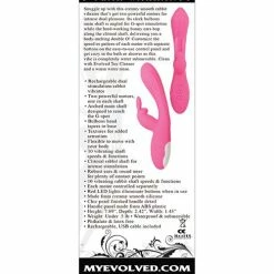 Evolved Novelties Vibrators Evolved Bunny Kisses - Pink