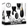 Evolved Novelties Evolved Egg Citement Rechargeable Bullet - Black-Gold
