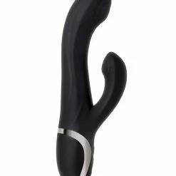 Evolved Novelties Vibrators Evolved Extreme Rumble Rabbit Dual Stim Rechargeable - Black
