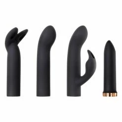 Evolved Novelties Evolved Four Play Kit - Black-Rose Gold Vibrators