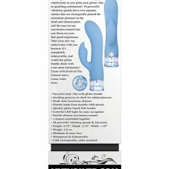 Evolved Novelties Vibrators Evolved Glitteriffic - Blue