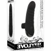 Evolved Novelties Evolved Hooked On You Curved Finger Vibrator - Black